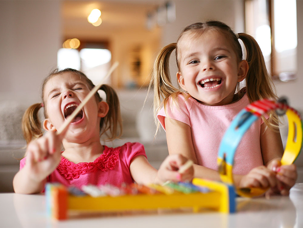 Kids playing